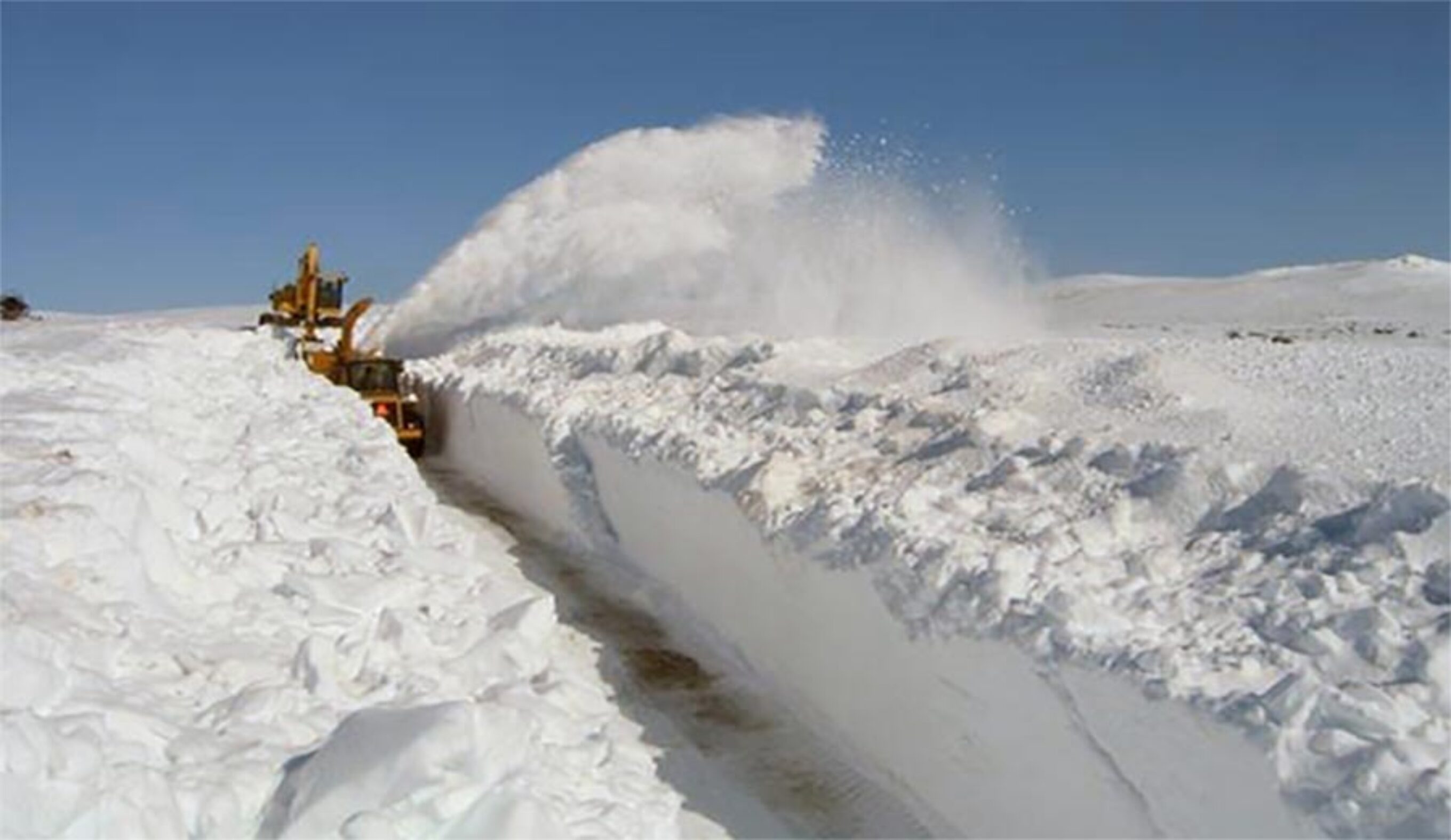 Canada's border wall was easy to finish. The country simply used its snow.