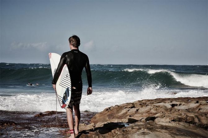 Surfers are often concerned with what they lack instead of how lucky they are to be surfers.