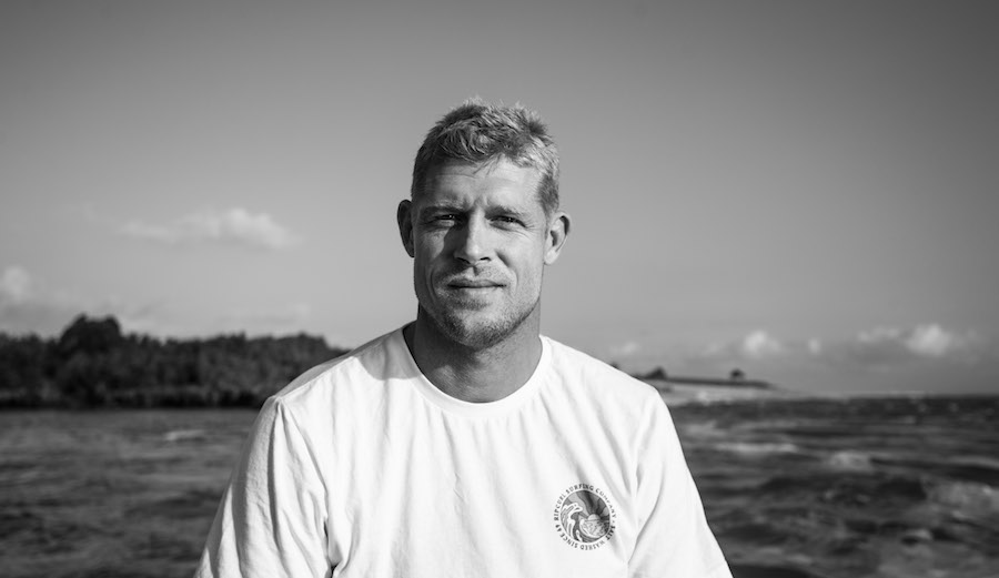 Mick Fanning Portrait in Indonesia.