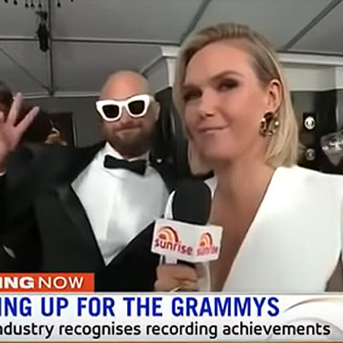 Paul Fisher at the Grammys