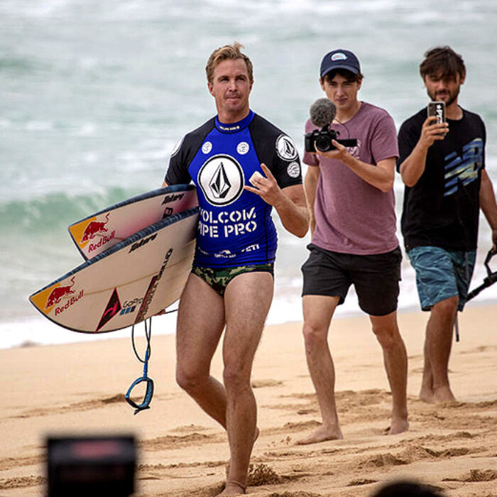Jamie O'Brien Surf Pipe Pro in a Speedo
