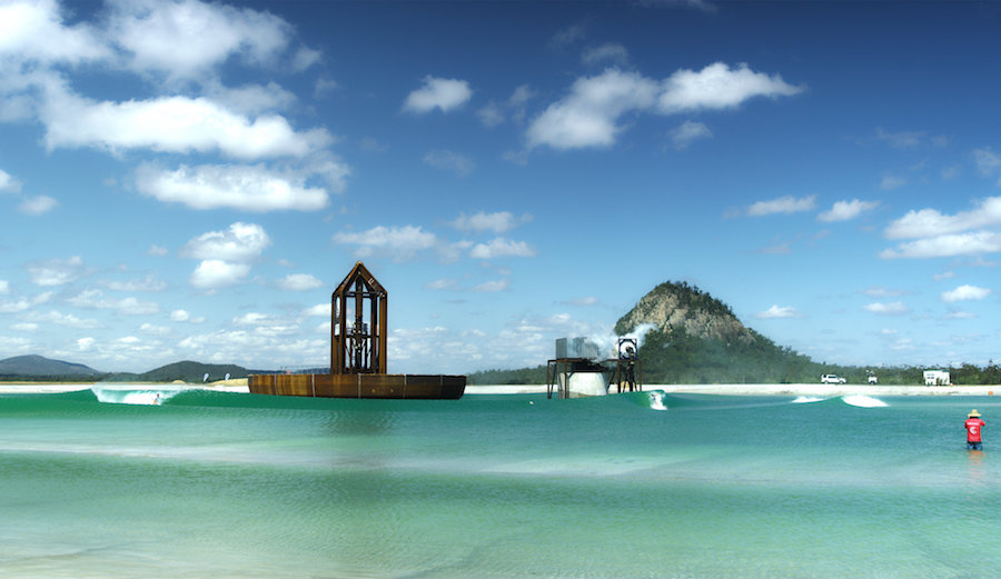 Surf Lakes' research and development facility.