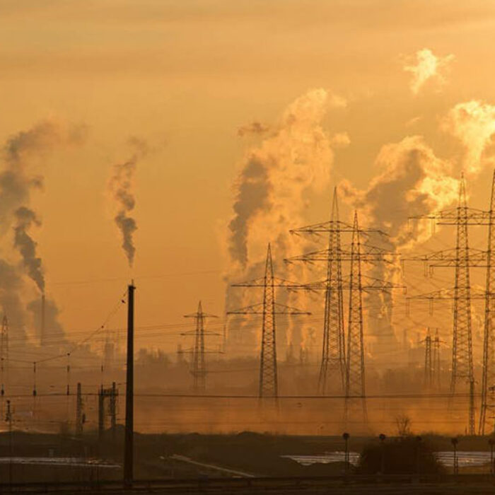 Pollution in air