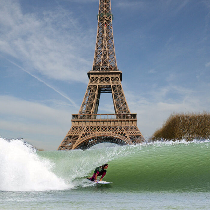 Kelly Wave Pool in Paris? Oui, oui!