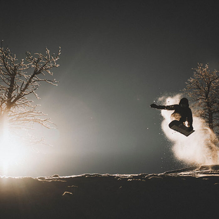 Powder Mountain is a rad place to ride powder in Utah
