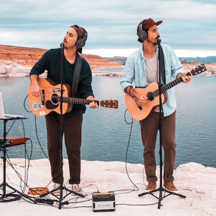 Endless Summer performing at Lake Powell.