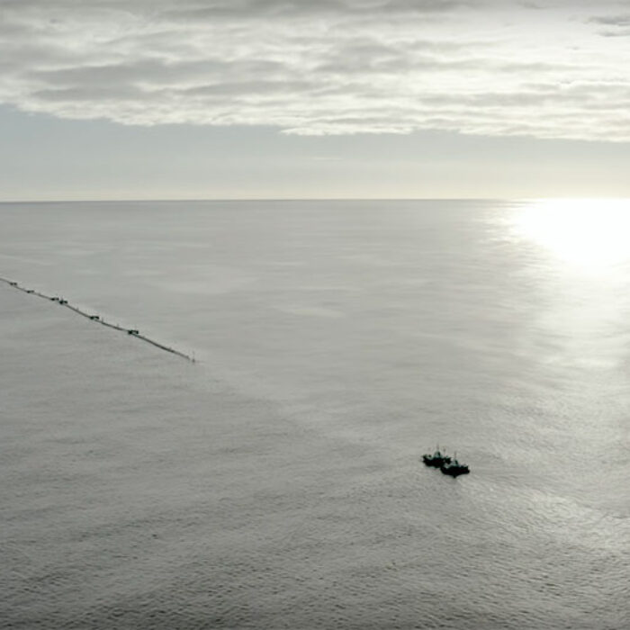 Ocean Clenaup Project towed back to port