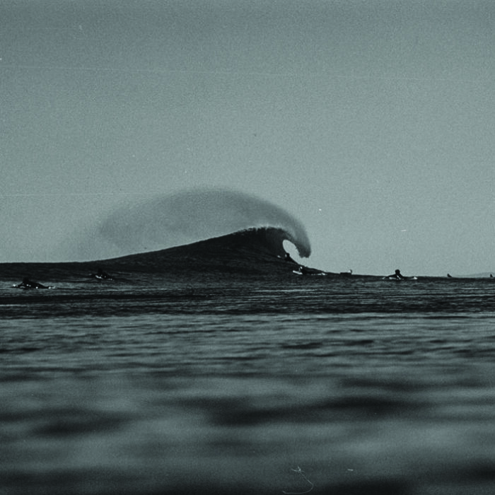 Larry "Flame" Moore is one of surfing's most celebrated photographers. This image illustrates why. Photo: Larry "Flame" Moore/The Lost and Found Collection
