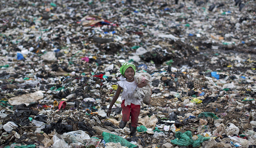 Dandora slum of Nairobi, Kenya