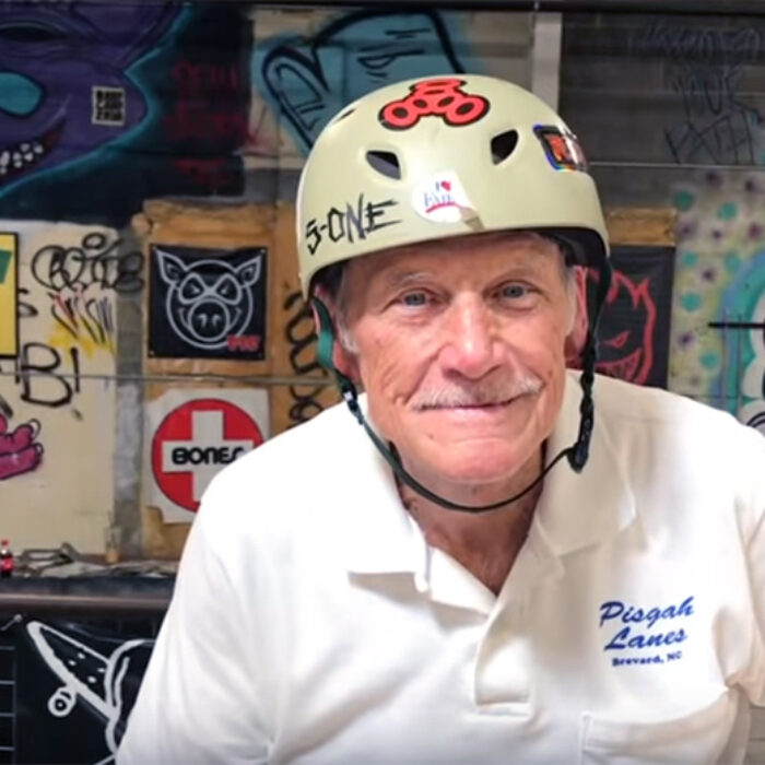 North Carolina's Jim Martin is still skating hard at 78