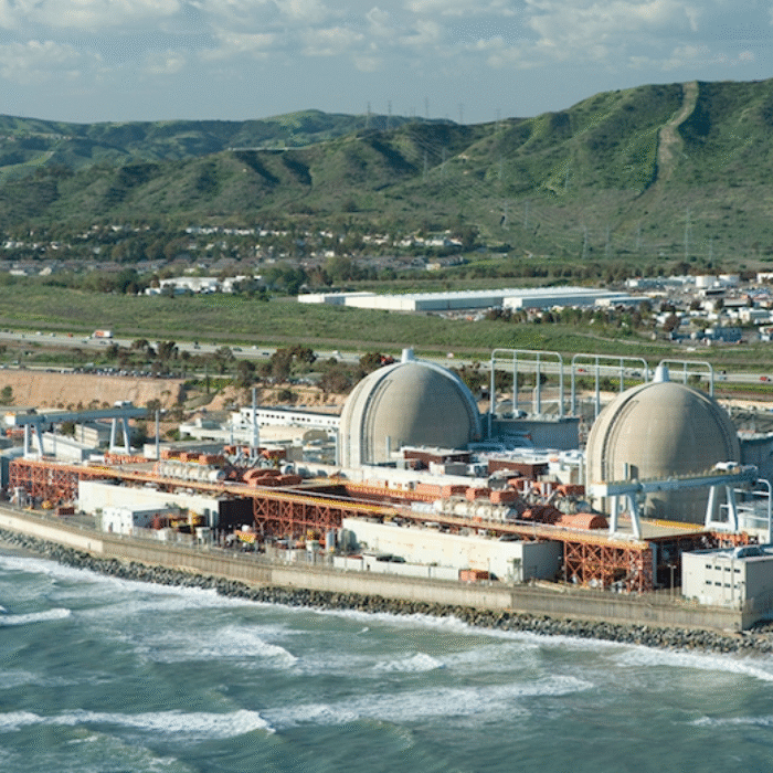 Under the current model, spent fuel might not begin to be transported away from San Onofre until 2035. Photo: Southern California Edison