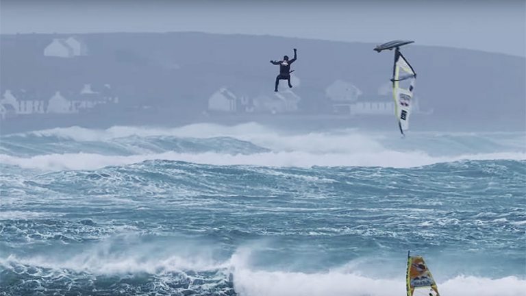 Red Bull Storm Chasers Windsurfing in Ireland