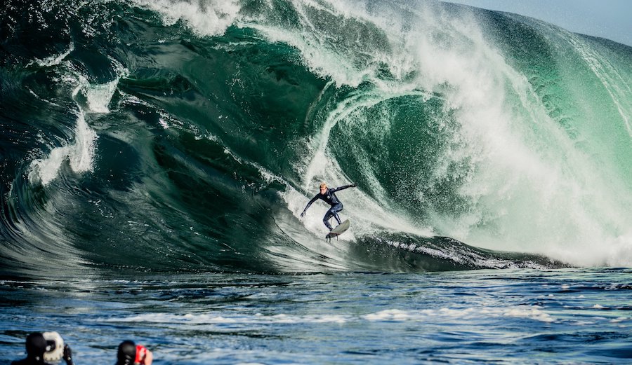 If you're thrilled to see Mick Fanning navigate the mutant steps of the south Indian Ocean's most famous slab, raise your hand. Photo: Adam Gibson/Red Bull Content Pool
