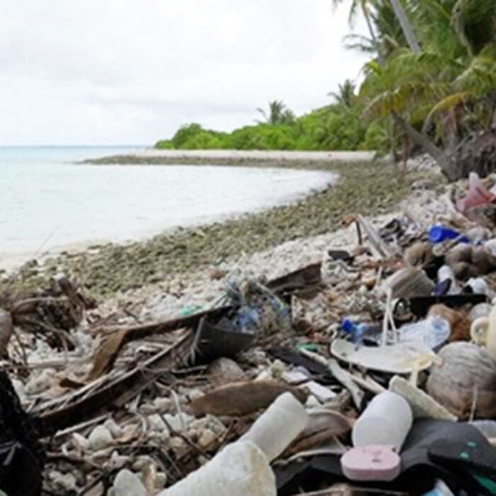Garbage on Cocos Keeling Islands