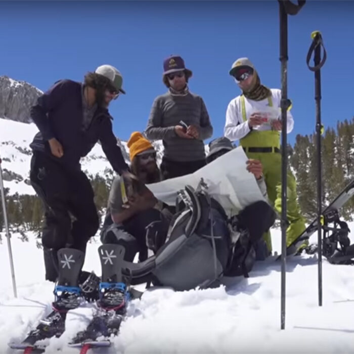 High Country Caravan with Jeremy Jones, Danny Davis, Nick Russell as filmed by Scott Barber
