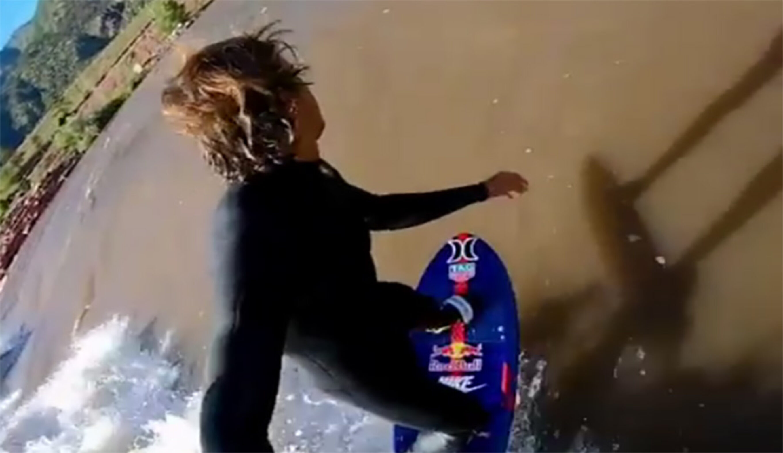 This Is Kai Lenny Foiling Colorado's Glenwood River Wave