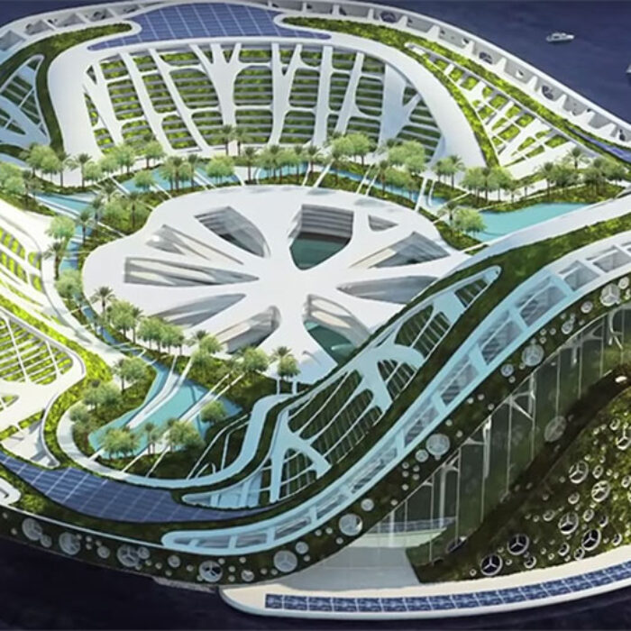 floating city lilypad