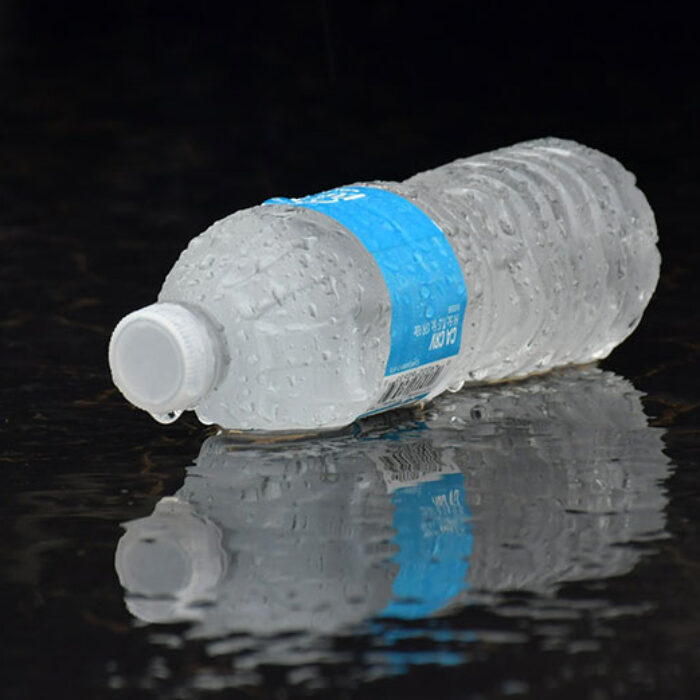 plastic water bottle