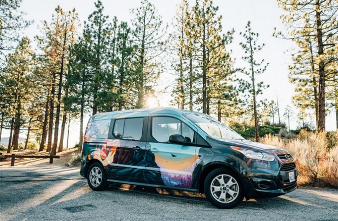 Rent vans with Escape Camper Vans