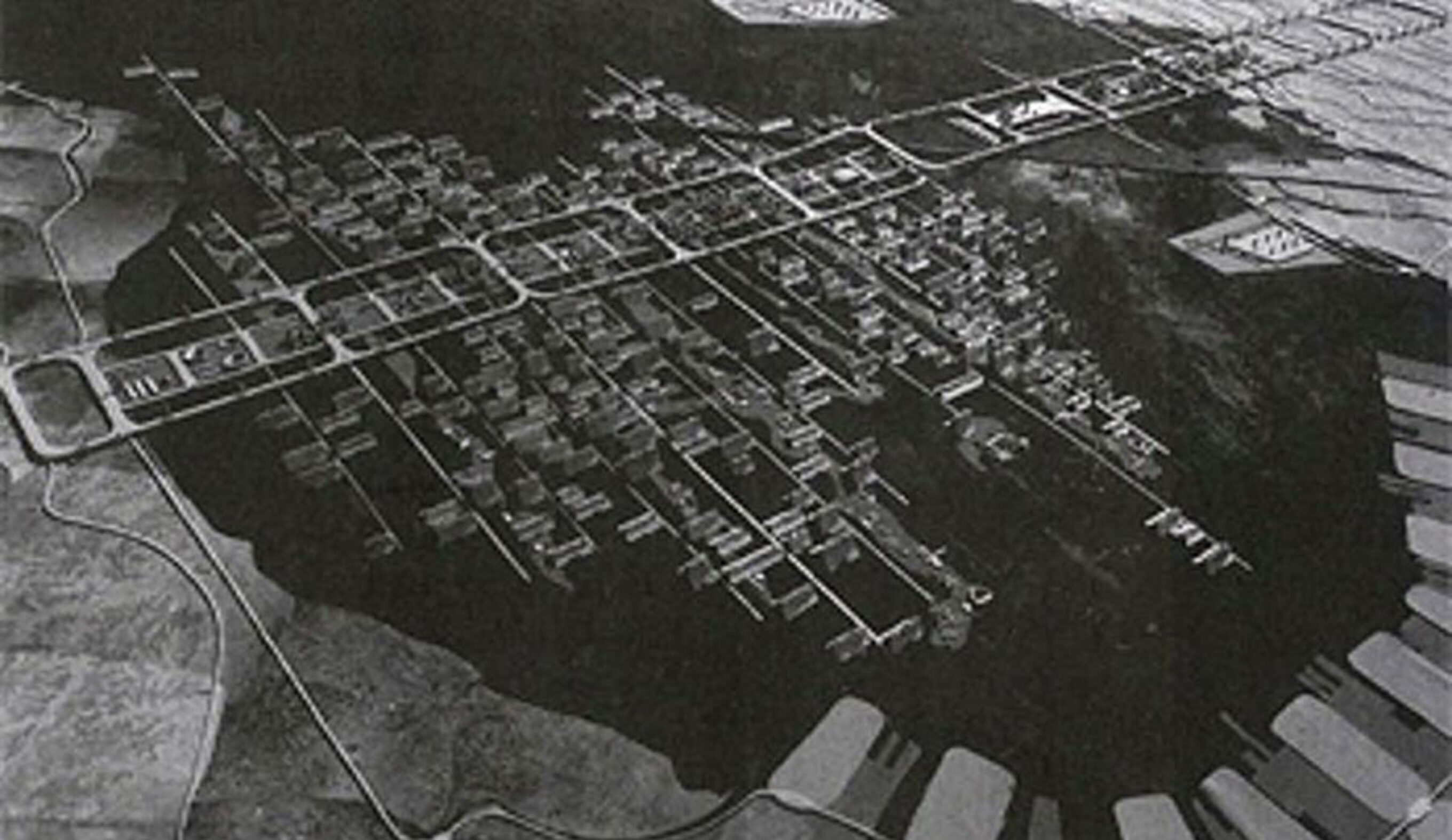 Plan for Tokyo Bay by Kenzo Tange