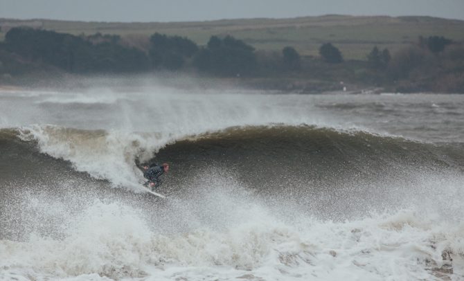 Surfing Pembrokeshire, Wales