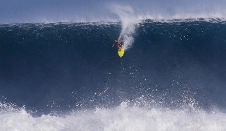 Jimel Corzo on a Puerto bomb.