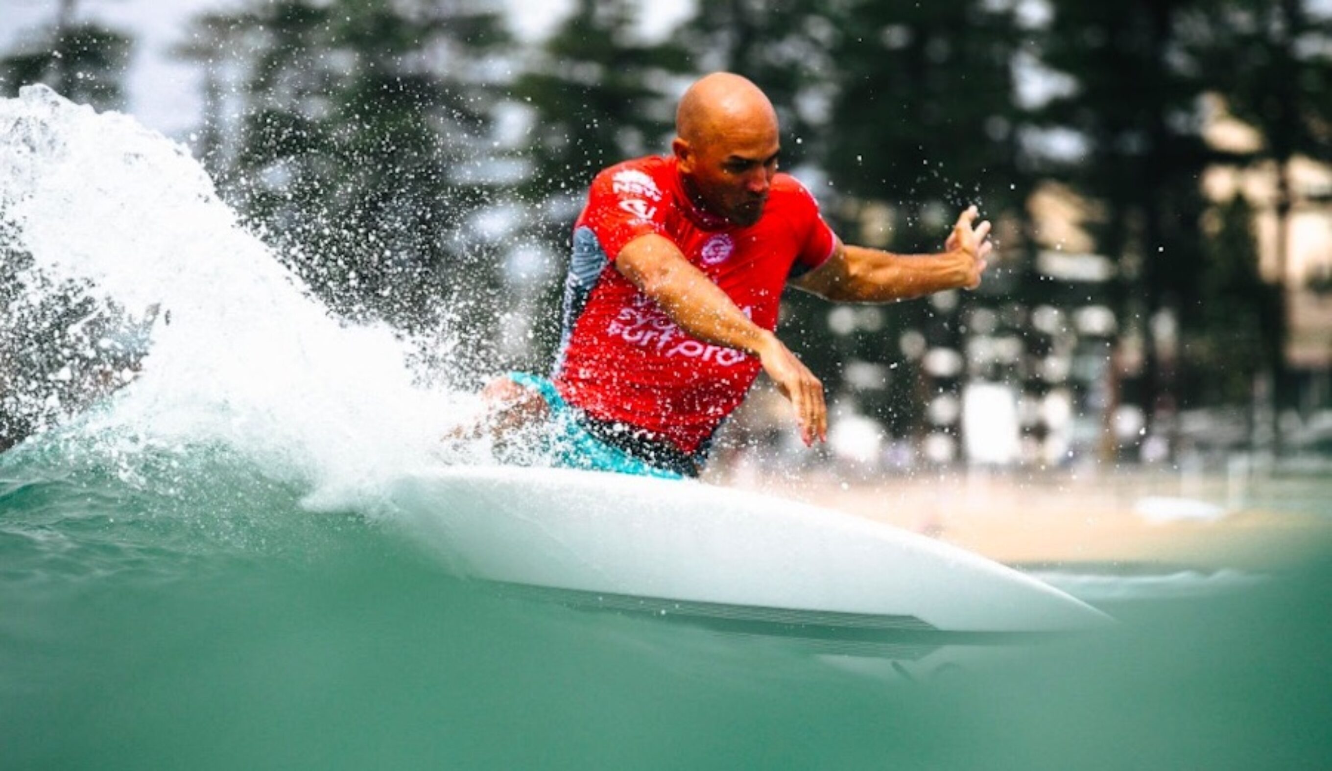Kelly Slater at the Vissla Sydney Surf Pro