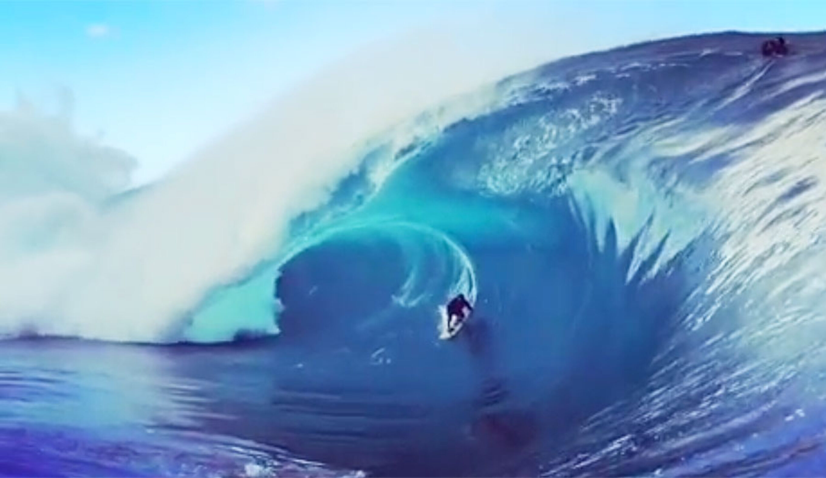 Raimana Van Bastolaer is the king of Teahupoo.