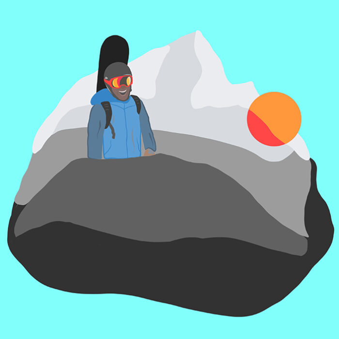 Stoked Mentoring Steve Larosiliere Art by Henry WHite