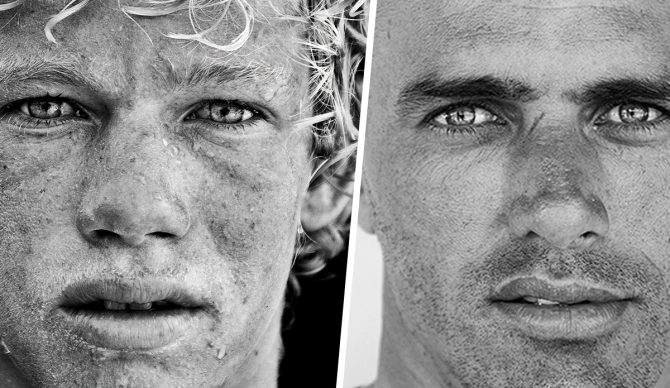Kelly Slater, John John Florence, JP Van Swae