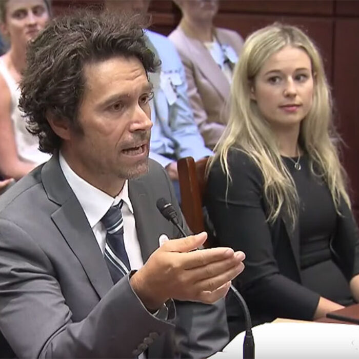Jeremy Jones, Caroline Gleich, Tommy Caldwell in Senate on climate change