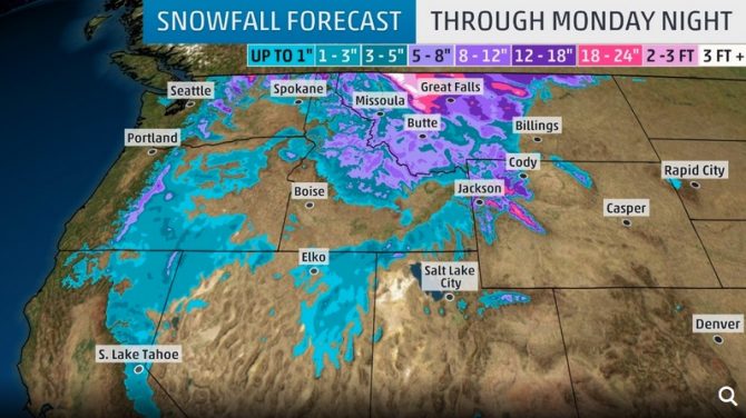 Snow Anyone? 'Historic' September Storm to Dump Up to a Foot in Northern Rockies