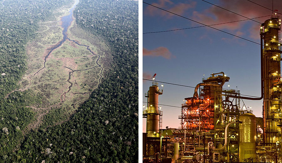 The El Segundo Chevron oil refinery