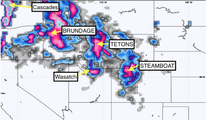 Winter Storm Alert: Double Digit Snow Totals Expected in Many Parts of the West