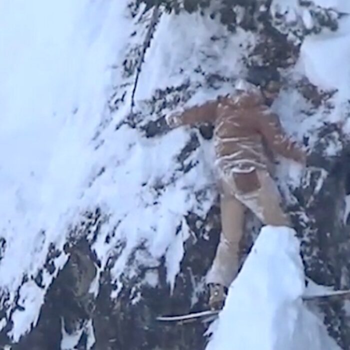 Instagrammed: Snowboarder Rescued at Whistler, Filmed Clinging to Cliff