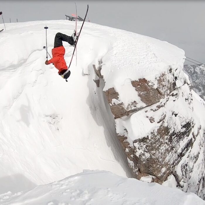 I Watched Veronica Paulsen Become the First Woman to Throw a Backflip Into Corbet's Couloir