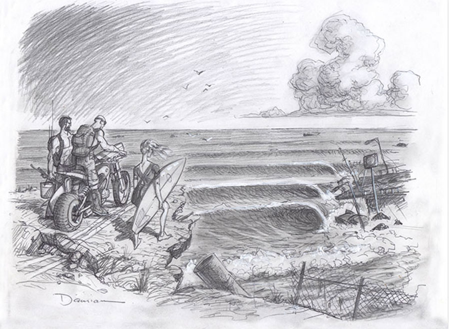 Dystopian Future of Surfing