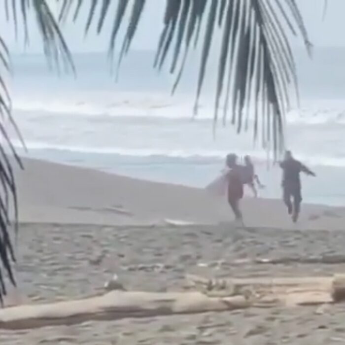 Officer in Costa Rica Appears to Discharge Firearm in Direction of Surfer