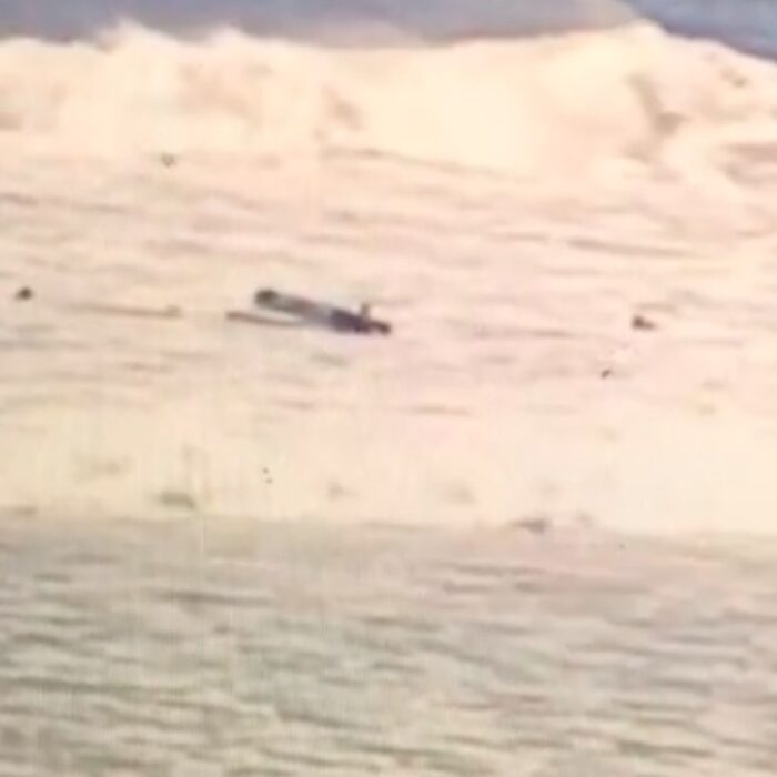 Small Boat Crashes Into Lowers Lineup as Surfers Try to Poach Closed Trestles