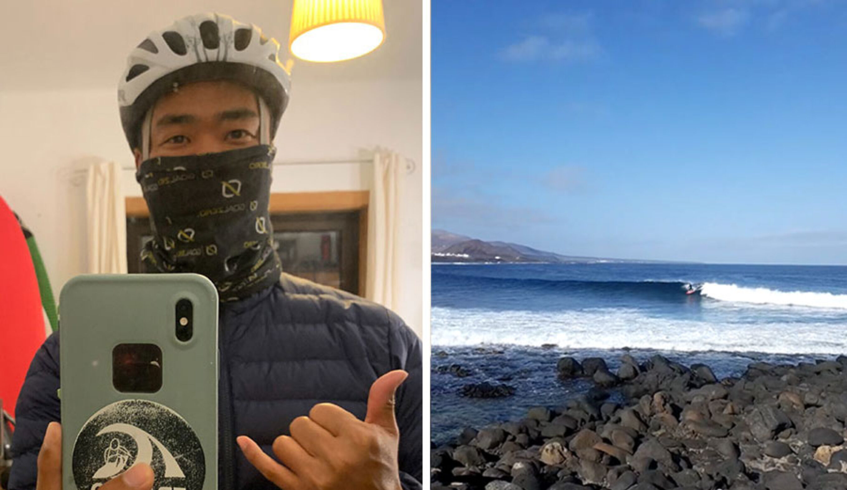 Mark Sawyer-Chu tells the story of what it was like to surf again in the Canary Islands after 7 weeks of lockdown.