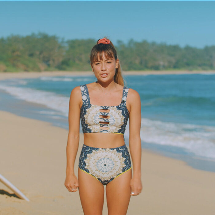 Tia Blanco Beach Workout