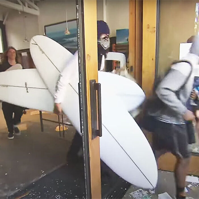Footage of Stealing Surfboards from Santa Monica Shops Personifies Surfing's White Privilege