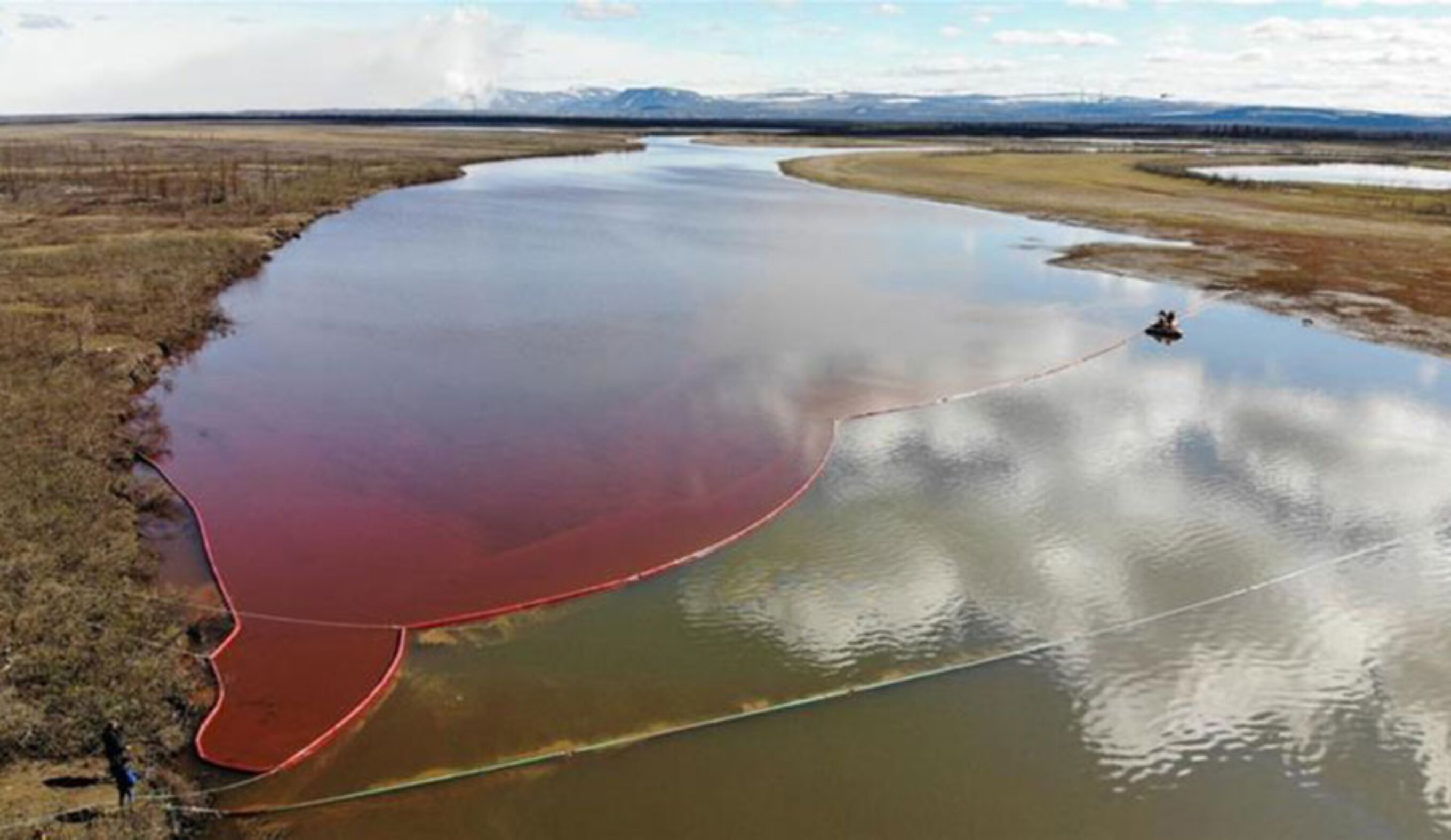 Russian diesel spill