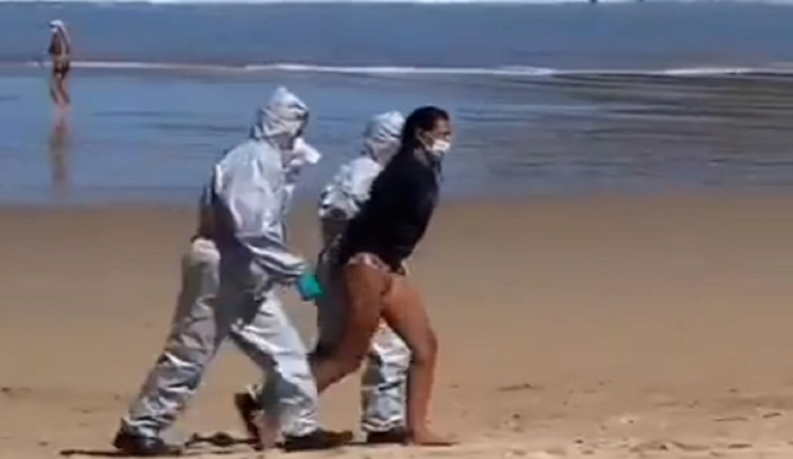 Spanish Lifeguard Arrested for Surfing after Testing Positive for Covid-19