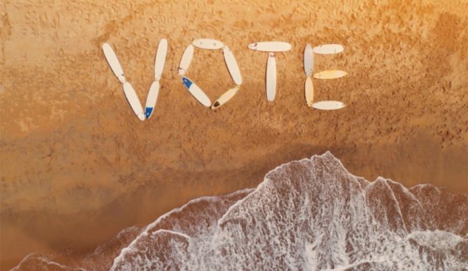 Voting surfers