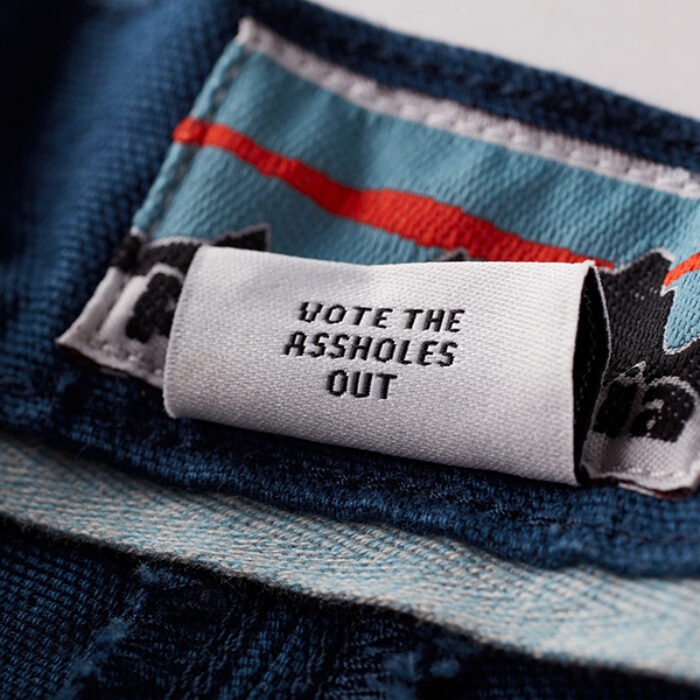 Patagonia Slips a Not-So-Subtle Message to Voters Into Its Clothing Line