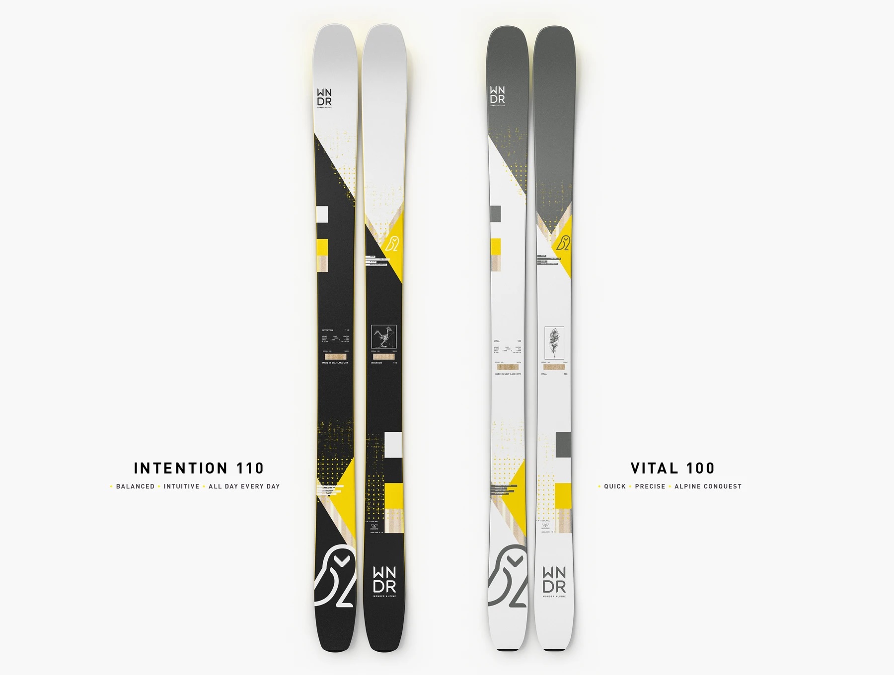 WNDR Alpine Skis Made From Algae That Perform Better Than Your Sticks
