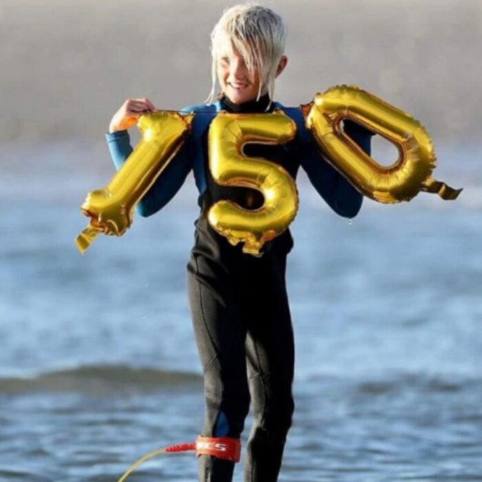 Nine-Year-Old Catches Waves in NJ for 150 Straight Days and Counting