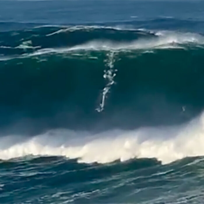 A Collection of Surfing Footage From One of the Biggest, Cleanest Swells to Hit Nazaré in Years