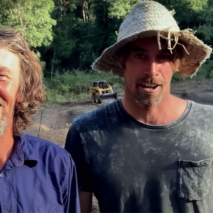Dave Rastovich and Geoff Lawton talk about gardening
